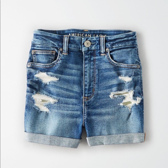 American Eagle Outfitters Pants - AE Curvy high rise shortie
